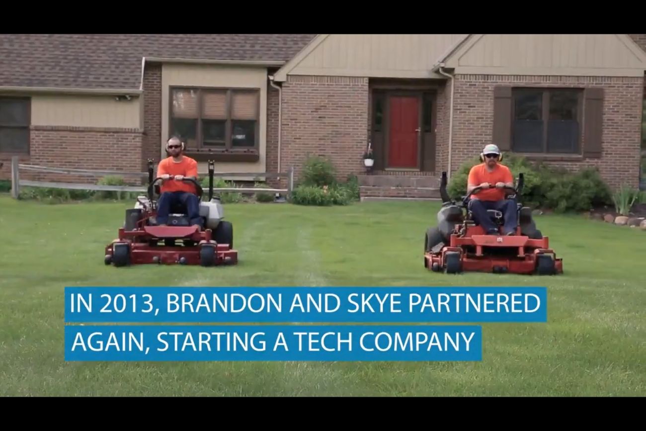 How Two High School Friends Started a Million-Dollar Lawn Mowing Business